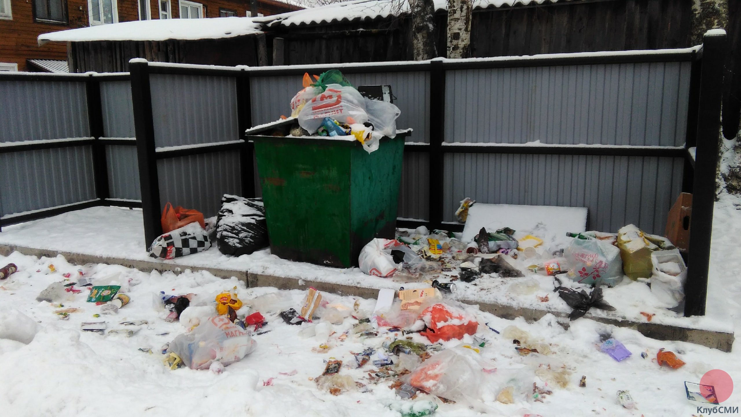 В Шенкурском районе вывоз мусора осуществляет администрация